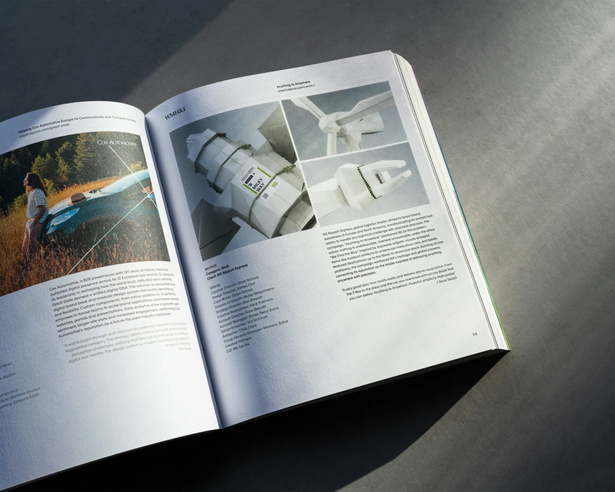 WHM&I x INK: Bronze Creativepool Award