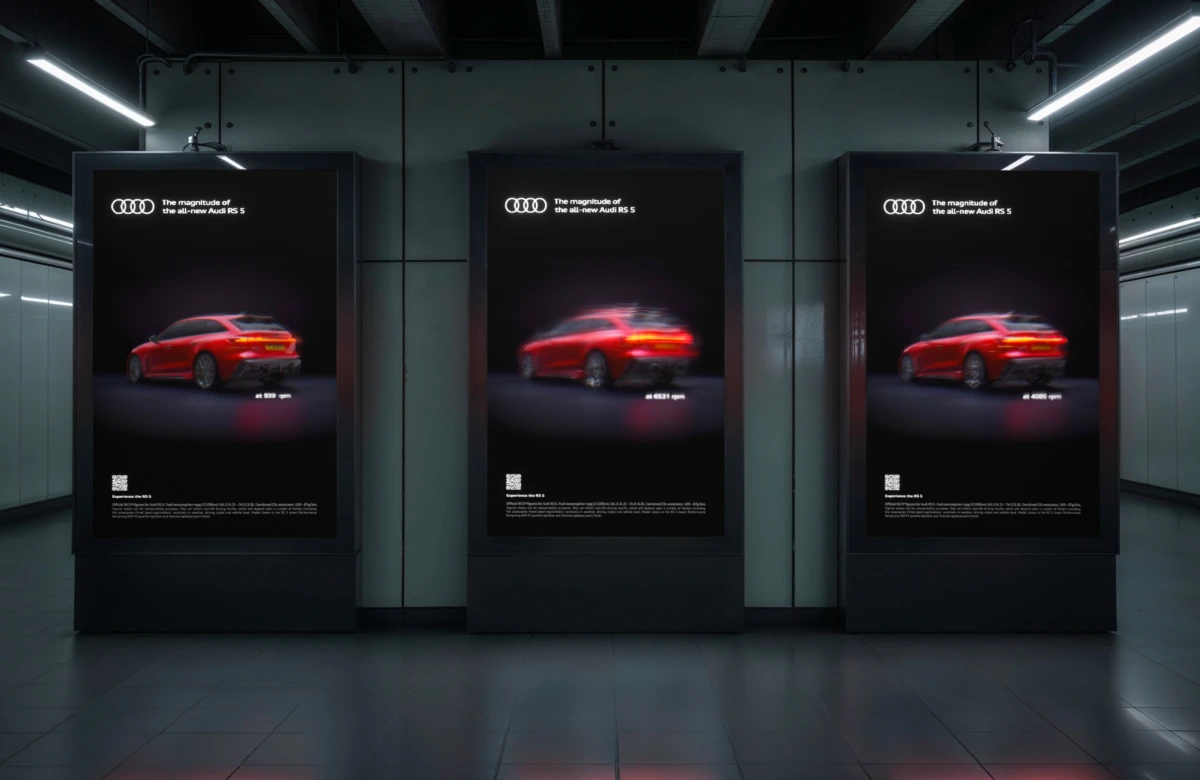 RS 5 Shake Brings Audi's Performance to Life
